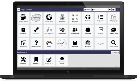 Ekran startowy afazja.net Ekran startowy afazja.net