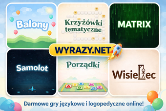 wyrazy.net - gry słowne i logopedyczne wyrazy.net